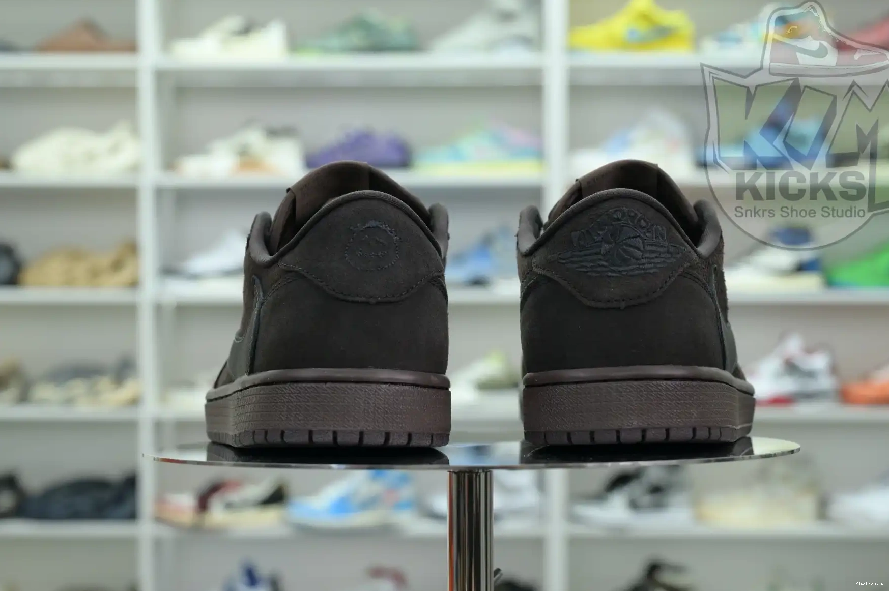 Air 1 x Jordan OG“Velvet Scott Kimikick Brown” Jordan Low Travis 0403